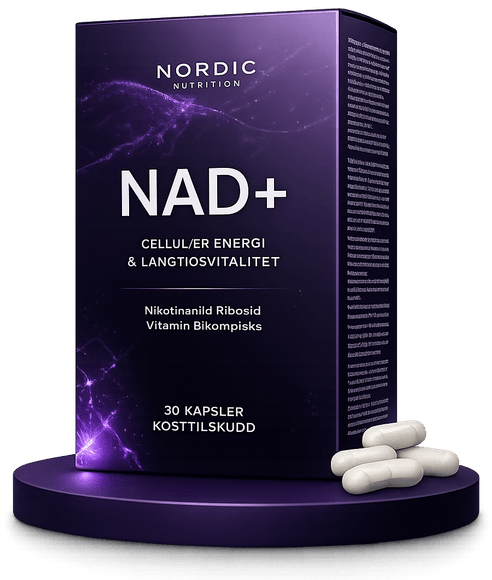 NAD+ kosttilskudd, 30 kapsler